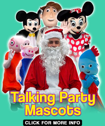 Talking Party Mascots